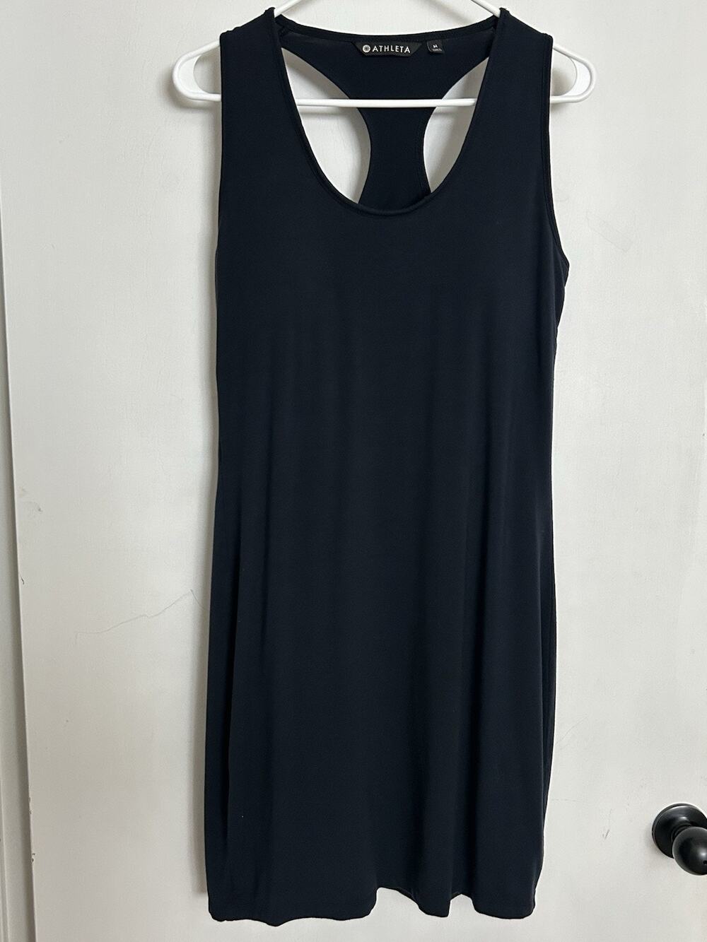 Athleta Rafina Racerback Dress Women’s M Blue Athleisure Activewear Streetwear